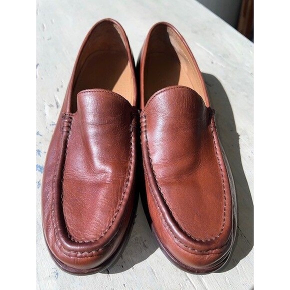 Cole Haan Tan Plain Vamp Dress Loafers C21287 Men’s 8.5M main image 5